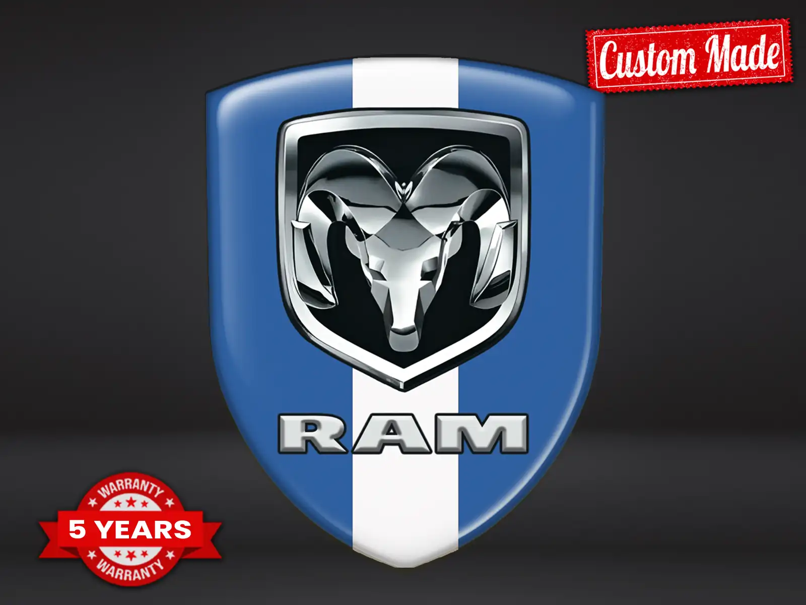 Dodge Personalisierte Logosticker Limitiert Universal Robust